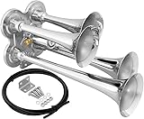 Vixen Horns Loud 4/Four Trumpet Train Air Horn with