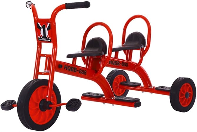 triciclo doble para niños
