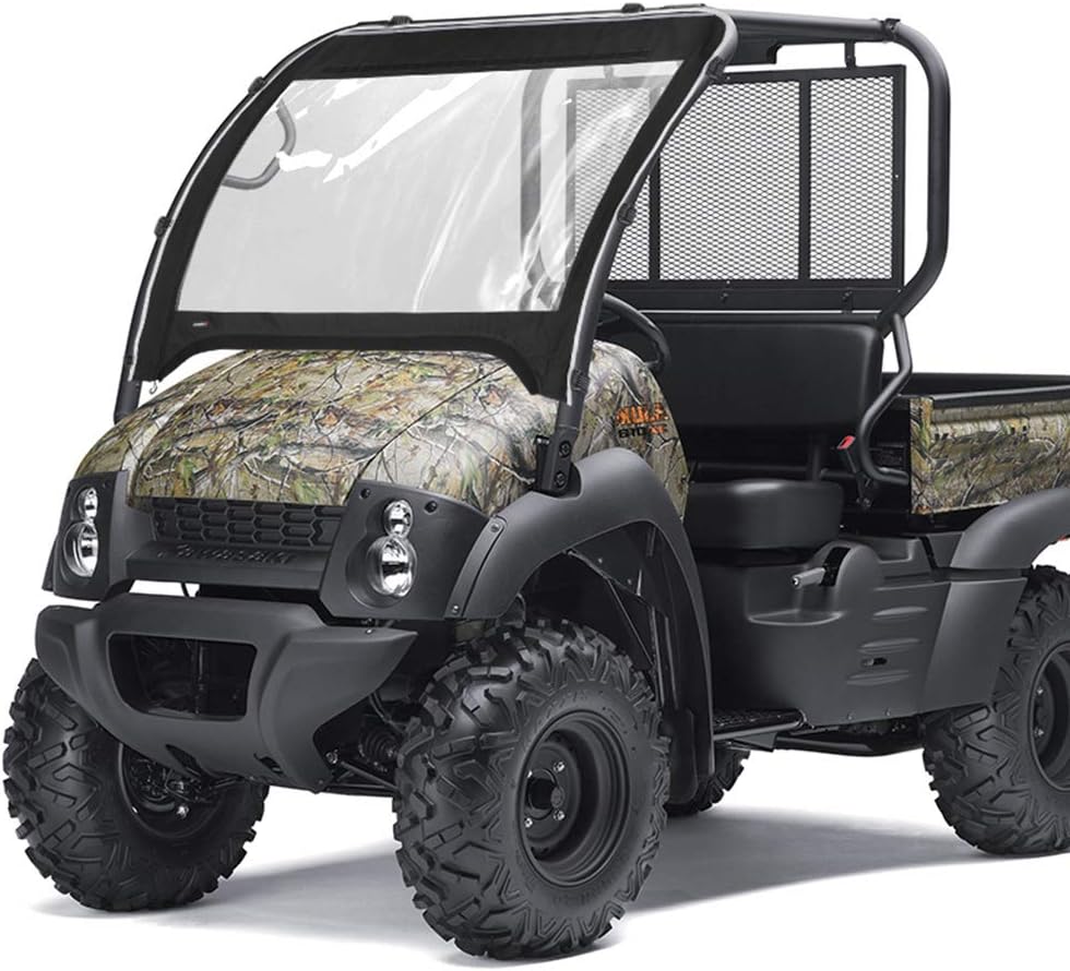 KEMIMOTO Mule 610 600 Front Windshield for Kawasaki Mule 600 610 4x4 XC