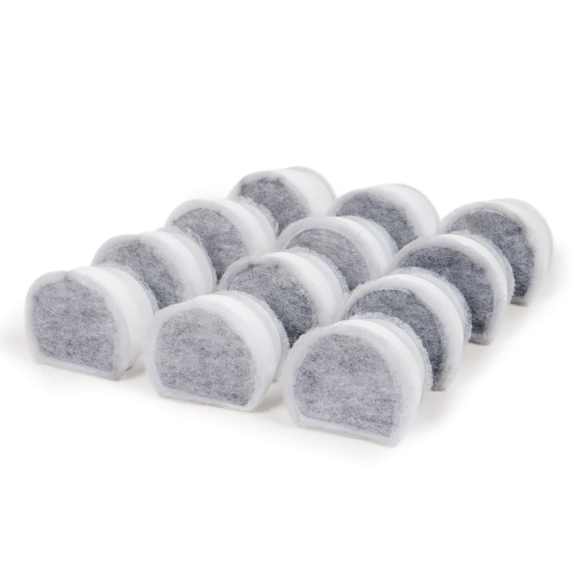 Photo 1 of PetSafe Drinkwell Avalon & Pagoda Fountain Activated Carbon Filters - Better Hydration Choice - Long-Lasting Purity - Odor-Free Drinking - Universal Filter Replacement - 12 Pack