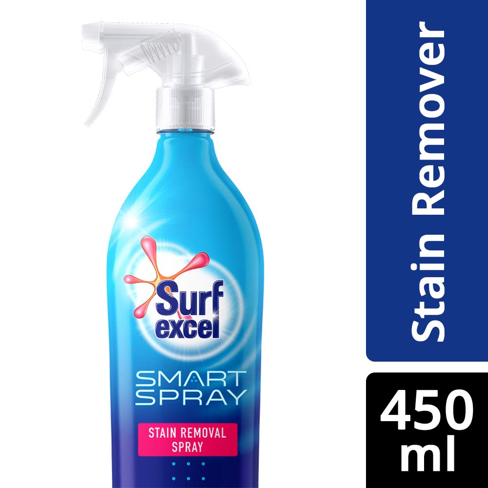 Surf Excel Smart Spray Stain Remover, 450 ml Rs 210 At Amazon Delsheaven