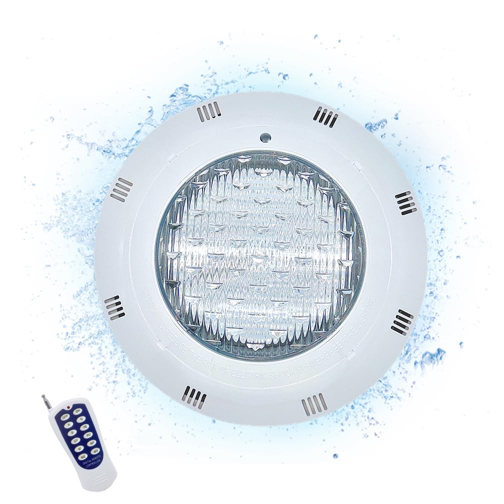 Photo 1 of JONAS.C 12V 45W Pool Light Underwater Color Changing LED Lights RGB IP68 Inground Swimming Pool Light with Remote