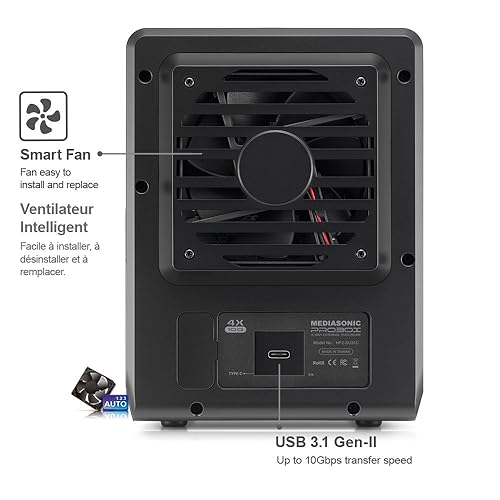 Mediasonic USB Bay SATA Hard Drive Enclosure – USB