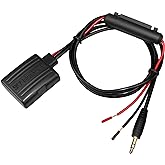 Universal Bluetooth Module 3.5mm Input for Car Stereo Wireless Play for iPod iPad iPhone 5 6 7 8 X Xs Max XR 11 12 13 Pro Max Samsung Huawei Xiaomi Sony