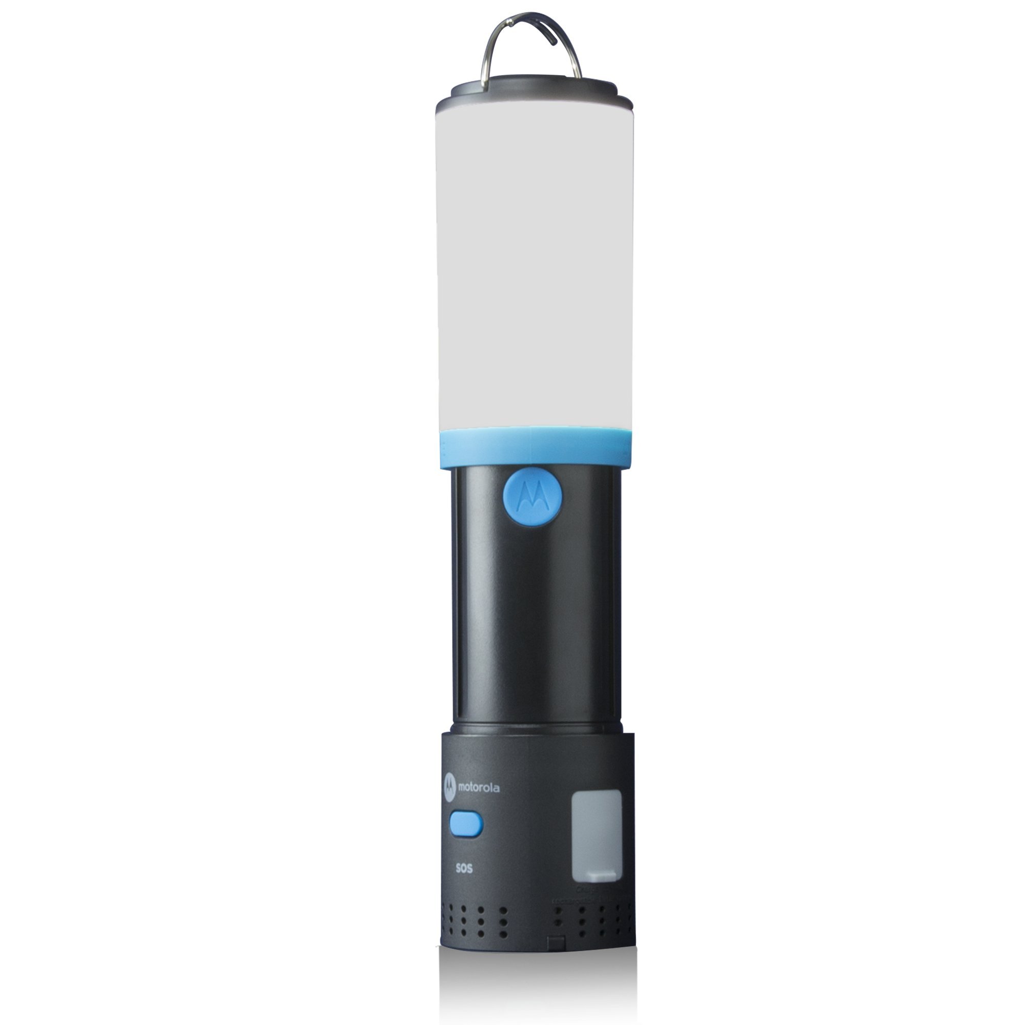 Motorola LUMO 150 Water Resistant (IPX4) Lantern and Flashlight with Thermometer & Glow in the Dark Compass