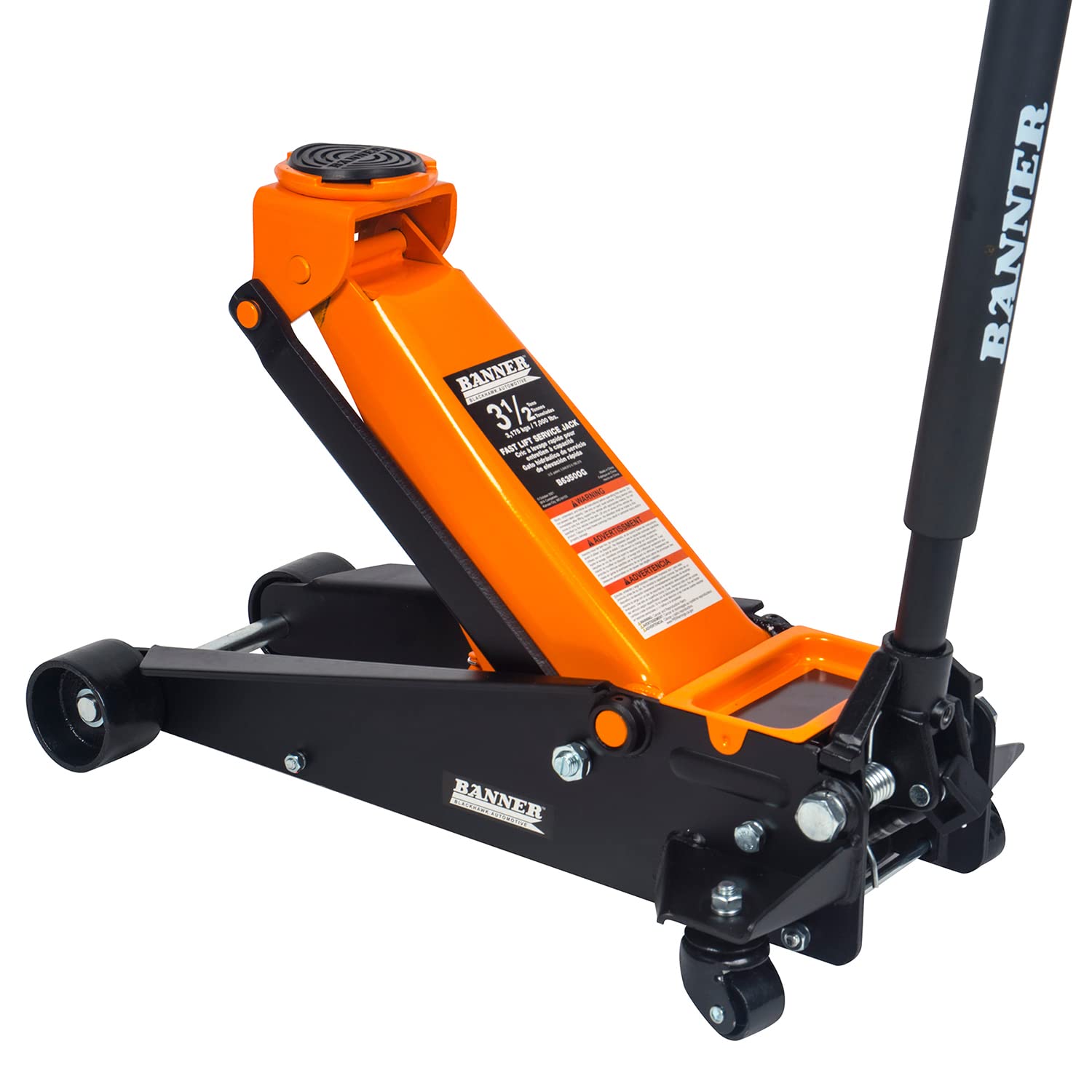 Photo 1 of Blackhawk Banner 3.5 Ton Floor Jack - Professional Heavy Duty Hydraulic Lift for Car Truck SUV