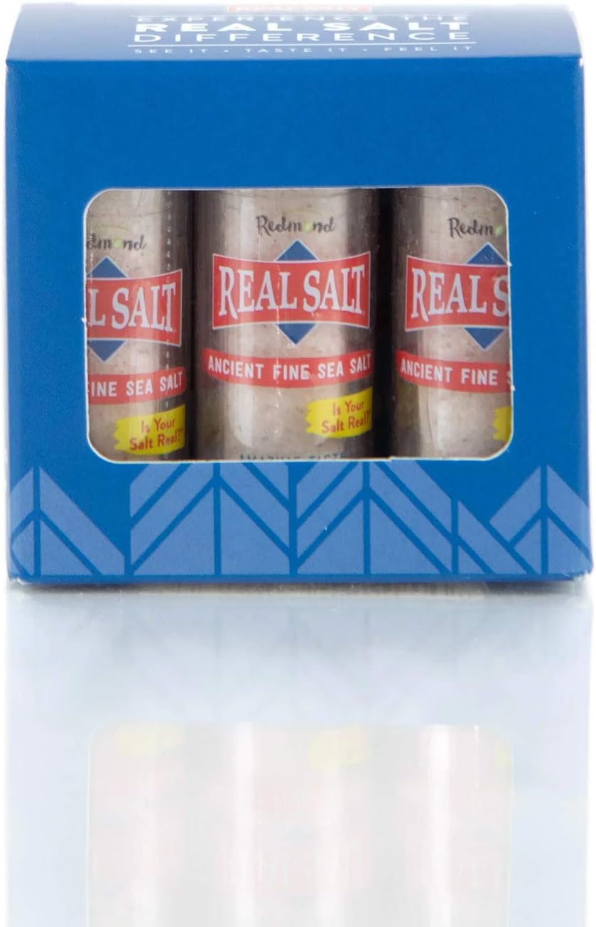 Redmond Real Sea Salt Natural Unrefined Organic Gluten Free Fine, 0.