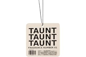 DedCool Air Freshener | 01 Taunt | For Cars, Closets & Drawers | Hanging Odor Eliminator | Long-Lasting Scent Infused with Essential Oils | Vegan, Non-Toxic, Cruelty-Free Fragrance For All