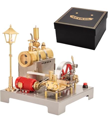 Wilesco - Steam Engine D6, Diameter 45 mm, Length 100 mm
