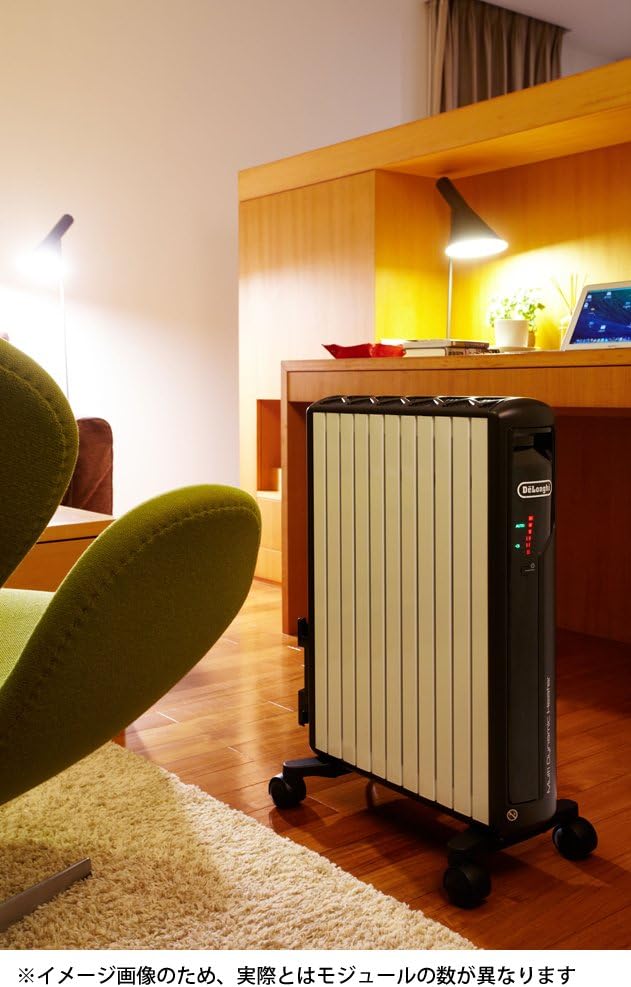 Amazon デロンギ Delonghi マルチダイナミックヒーター ピュアホワイト マットブラック 6 8畳用 Mdh09 Bk Delonghi デロンギ ホーム キッチン 通販