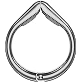 enGMOLPHY Bag Hook Hanger, Purse Hook for Desk, Holds Up to 33LB, Stylish Backpack Hook Holder Office Table Purse Clip-Glossy Silver