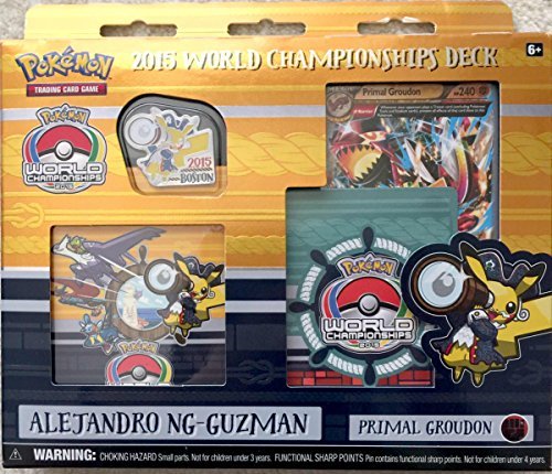 2015 Pokemon World Championships Deck - Alejandro Ng-Guzman “Primal Groudon”