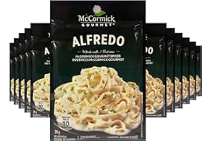 McCormick Gourmet, Premium Quality, Dry Sauce Mix, Alfredo, 30g, Case Pack 12 Count
