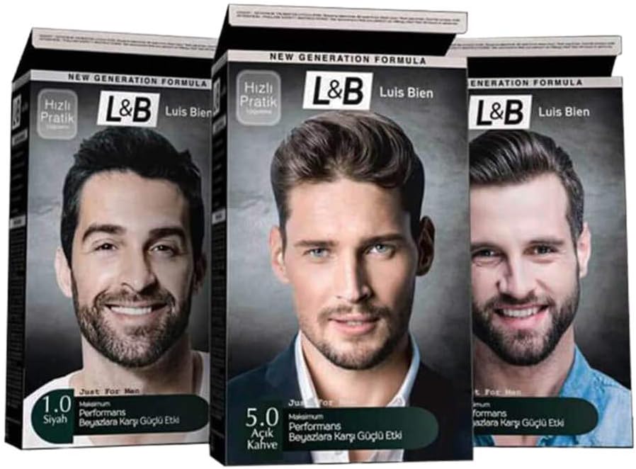 Luis Bien Hair Color for Men (Dark Brown)
