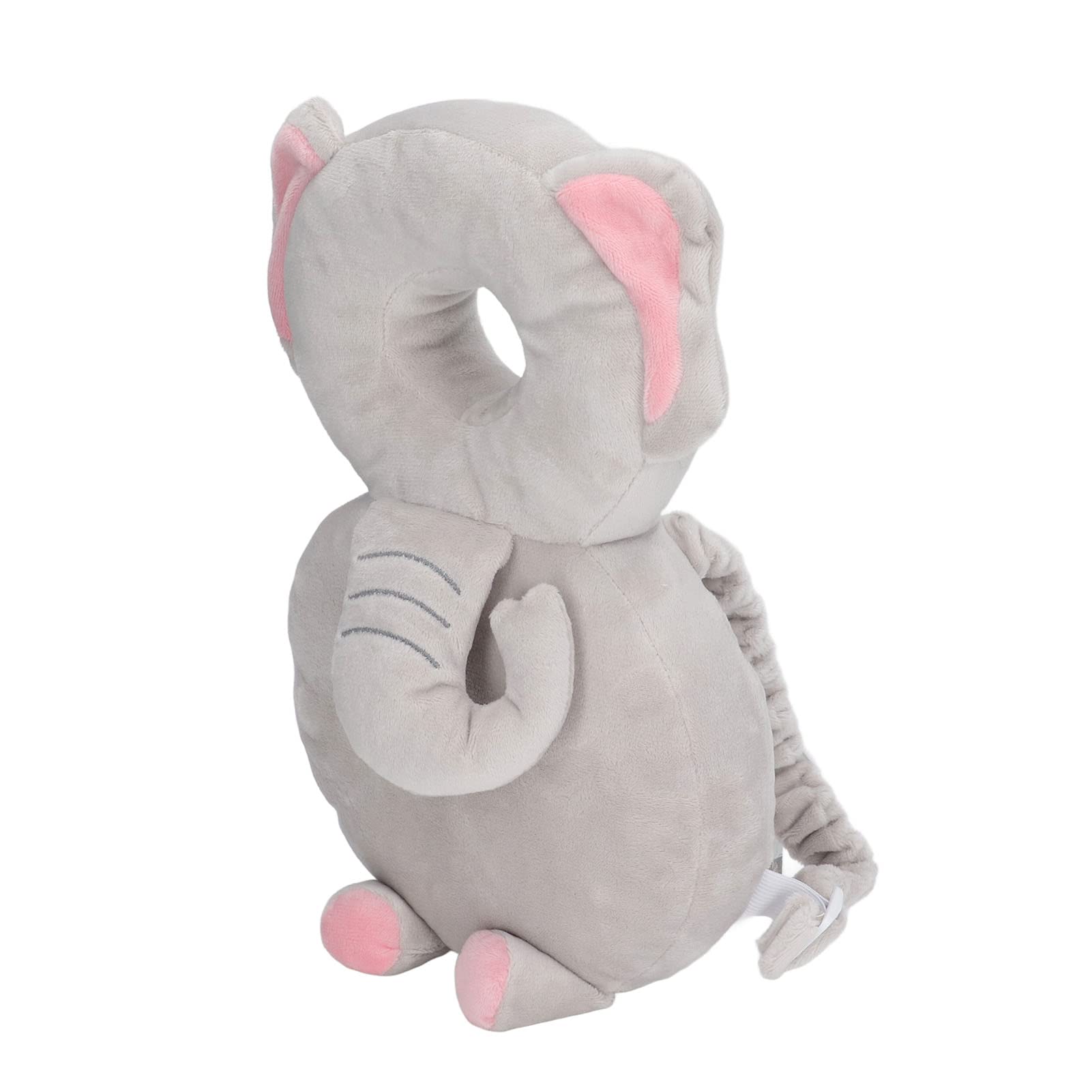 Baby Head Protector Backpack, Cartoon Animal Reduce Impact Toddler Back Safety Pillow Soft Fabric Adjust Strap for Placement (Type B 30cm)