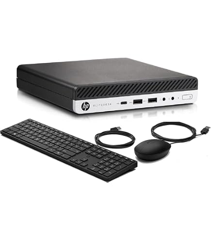 Refurbished HP EliteDesk 800 G1 Mini PC | Intel I5, 16GB RAM, 1TB SSD, Win 11 Pro
