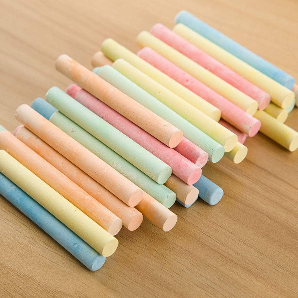 White WAFamily 100PC Sidewalk Chalk For Kids adult Colorful Chalk
