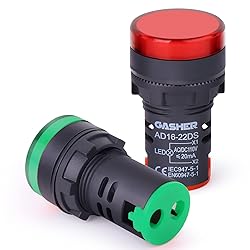 GASHER 12V/24V/110V 20mA Energy Saving Indicator