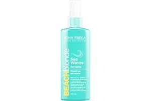 John Frieda Beach Blonde Sea Waves Salt Spray, Texturizing Spray | For Men and Women | Natural, Beachy Waves | Matte Tousled 