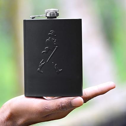 SJ 08oz 240ml Pocket Hip Flask Bottle Liquor Drink Ware Stainless Steel -117 A