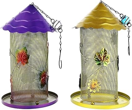Amazon Com Mc Pig Bird Feeders For Outdoor Wire Mesh Creative