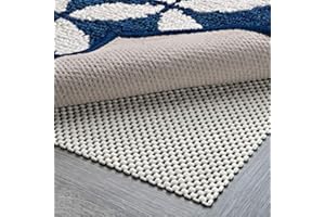 DOUBLECHECK PRODUCTS Non Slip Area Rug Pad Size 5 X 8 Extra Strong Grip and Thick Padding
