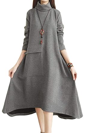 Amazon Zhongjue ジュージェン レディース ワンピース