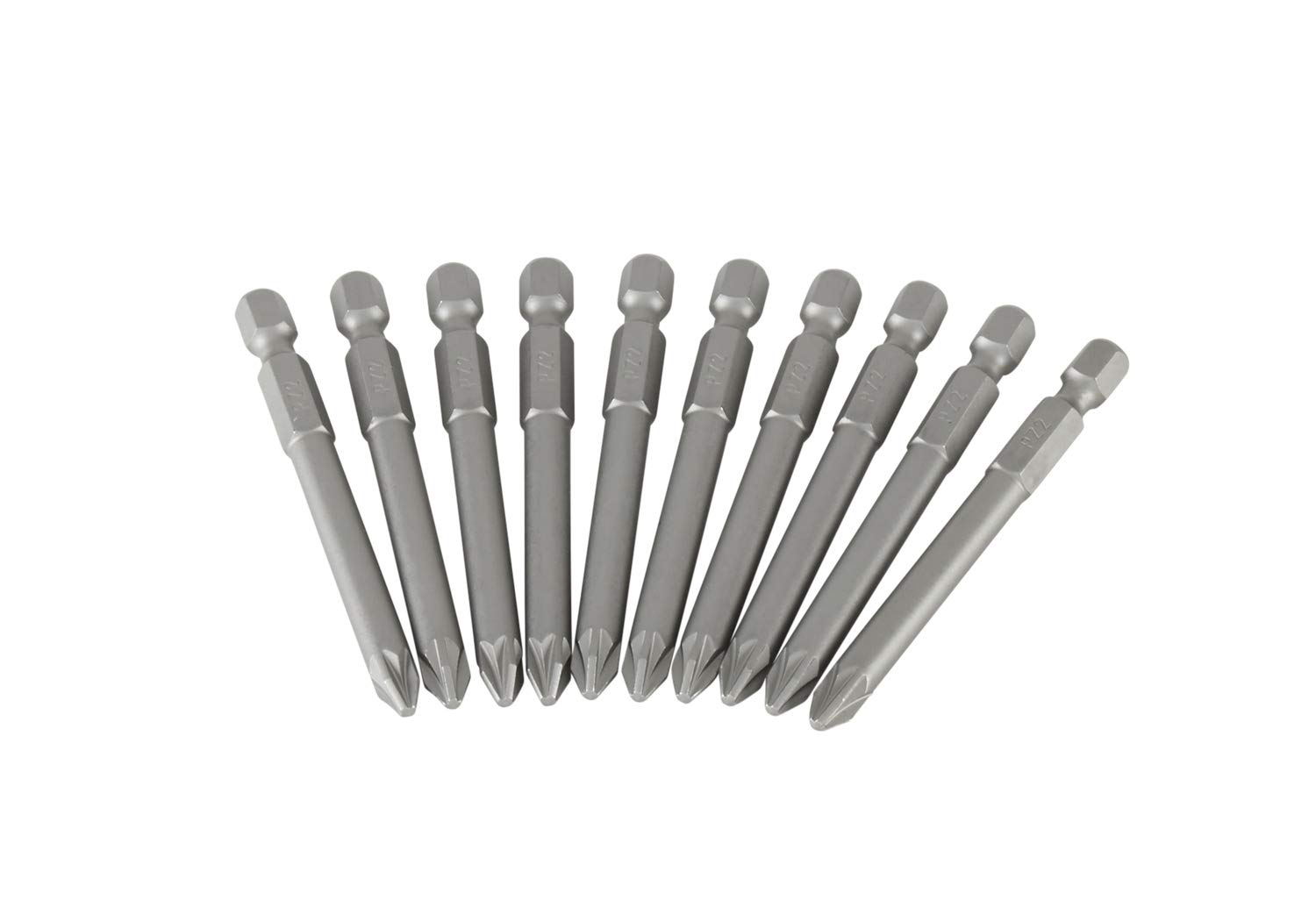 Stanley 368804B 70mm Pozi 2-Point Power Bit (10 Pieces)