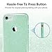 iPhone 6s Case, Imikoko™ Fashion Luxury Protective Hybrid Beauty Crystal Rhinestone Sparkle Glitter Hard Diamond Case Cover for iPhone 6s/6 (Mint Green-3 Layer)
