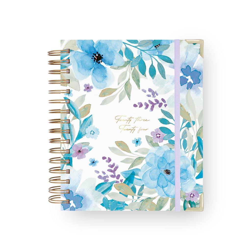 Nukua Notes - Academic Diary 2023-2024 (September to August) - Daily Page - 416 Pages - Size: 15.5 x 20.5 cm (A5) - Bilingual: Spanish and English - Esther