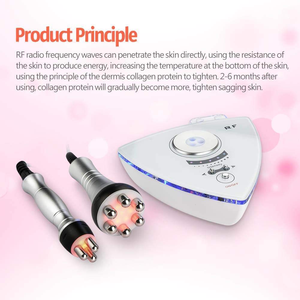 Amazon.com : RF Radio Frequency Facial Machine Home Use Portable Facial Machine for Skin Rejuvenation Wrinkle Removal Skin Tightening Anti Aging Skin Care ...