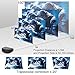 BNEST 3200 Lumen Projector (2018 Upgraded Version) LED Home Video Projector Video Projector, Multimedia Home Theater projector, Support Fire TV Stick, 1080P HDMI, USB SD Card, VGA, AV, TV, Laptop Game