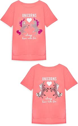 Primark - Camiseta de manga corta - para niña Rosa rosa 14-15 años (166  cm): Amazon.es: Ropa