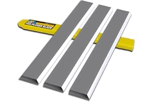 8 Inch Jointer Planer Knives Blades for Bridgewood Jointer Planer HSS 8" x 3/4" x 1/8" 3pcs