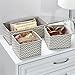 DIY Home Closet/ Drawer Storage Organizer set of 3. Chevron Taupe
