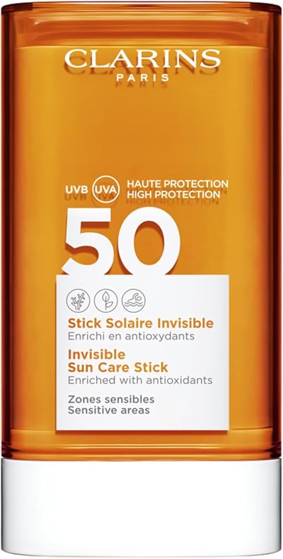 Clarins Sun Care Stick SPF 50+ 17g Invisible Face & Body Sunscreen