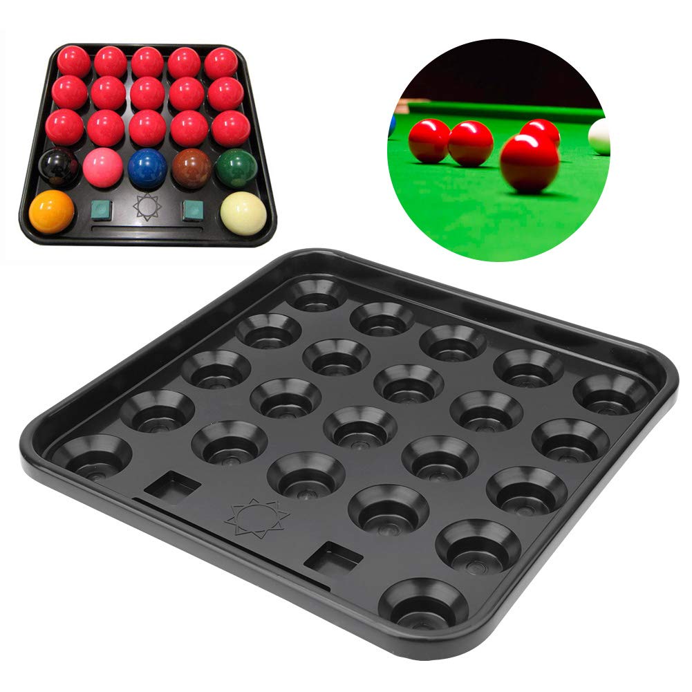 Pool Ball Tray Plastic 22 Balls Billiards Ball Table Storage Tray Snooker Storage Case Holding