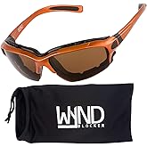 WYND Blocker Polarized Motorcycle Riding Sunglasses Sports Wrap Glasses