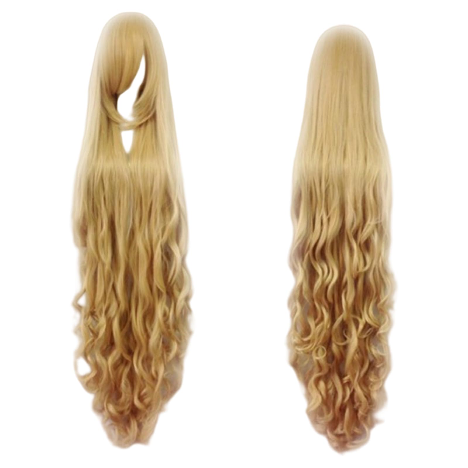 Photo 1 of Fashion Women's Cosplay Hair Wig 150cm Long Curly Hair Heat Resistant Costume Party Full Wigs