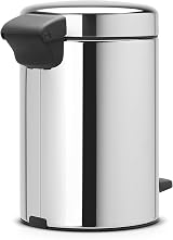 Brabantia NewIcon Pedal Bin 3 L Brilliant Steel Soft Closure view 4