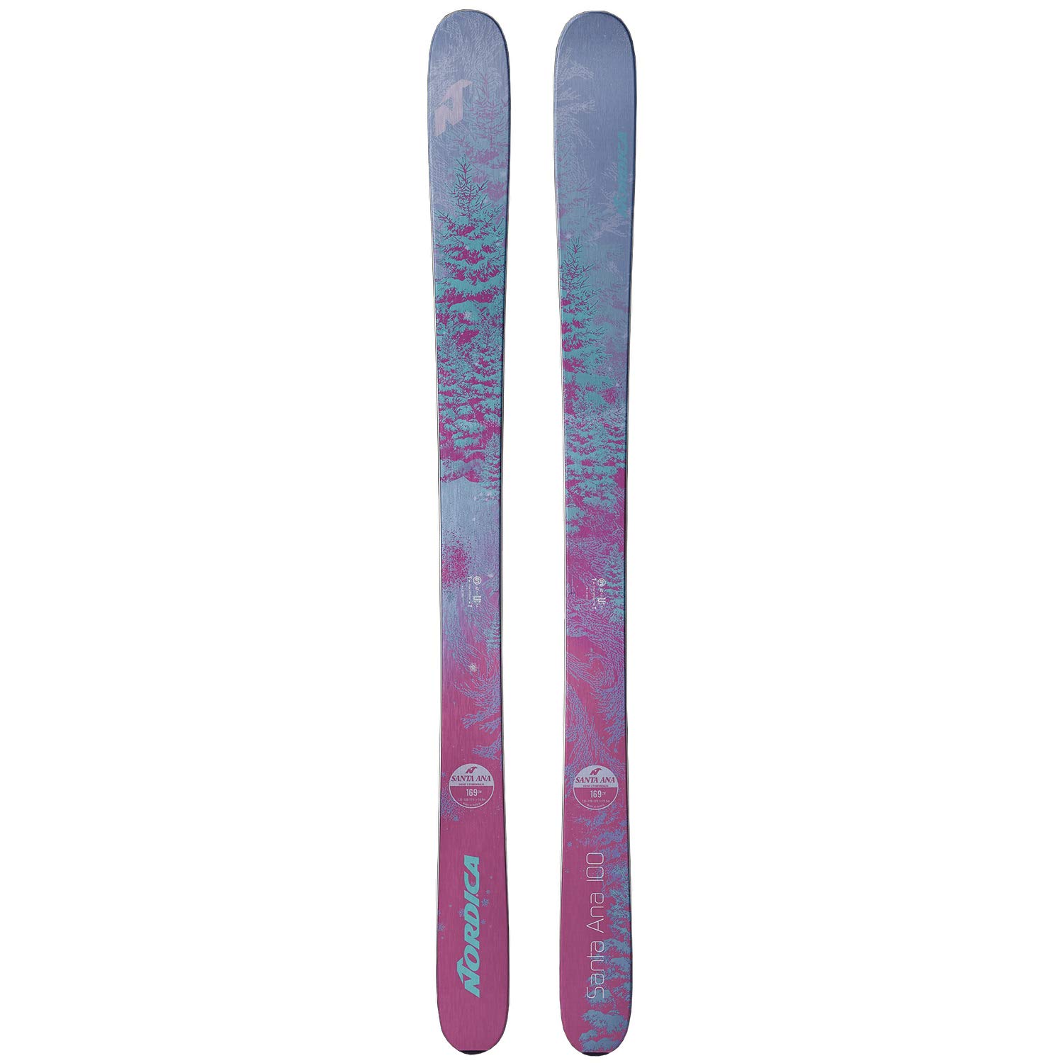  Nordica 2019 Santa Ana 100 Womens Skis