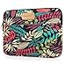 CoolBELL 12.9 Inch iPad Pro Sleeve Case Surface Pro 4 Cover with Colorful Leaves Pattern Fabric Sleeve Canvas Bag Exclusive for iPad Pro/Surface Pro 4/12 Inch New Mabook/Women/Men