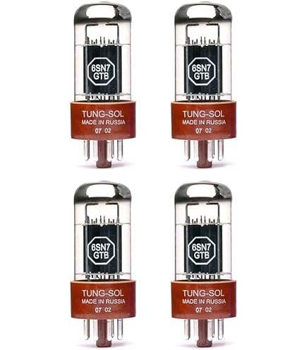 Amazon.com: New Gain Matched Pair (2) Tung-Sol Reissue 6SN7GTB