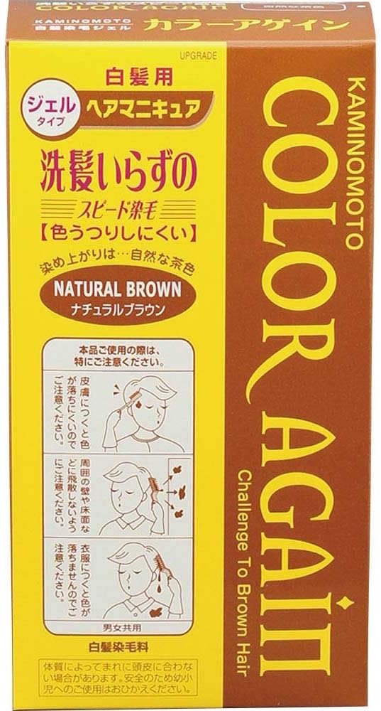 KAMINOMOTO | Hair Manicure | Color Again Natural Brown for Gray Hair (Japan Import)