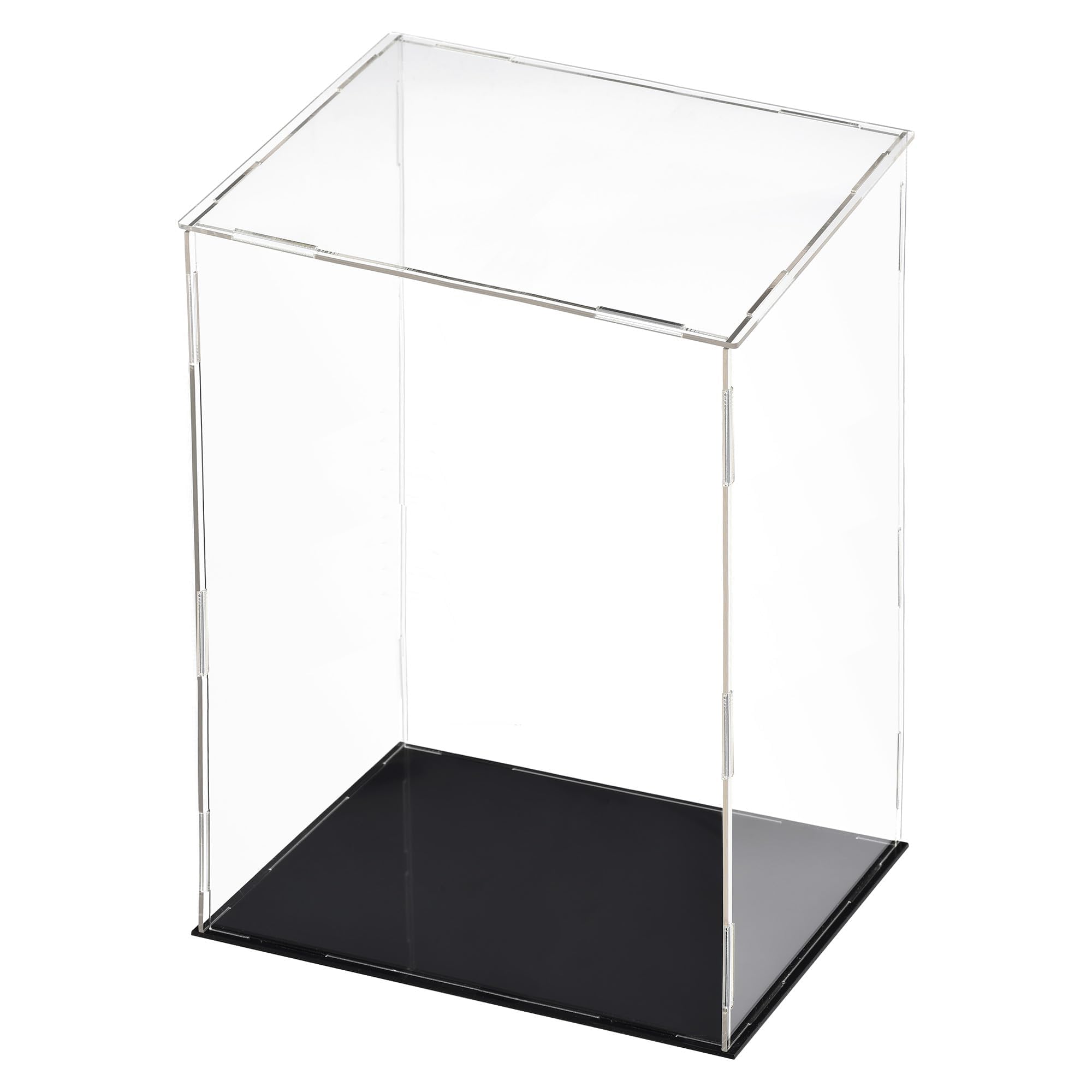 Unifizz Acrylic Clear Display Case Box Dustproof Protection Showcase Cube Collectibles Show Box 7.9x5.9x11.8inch