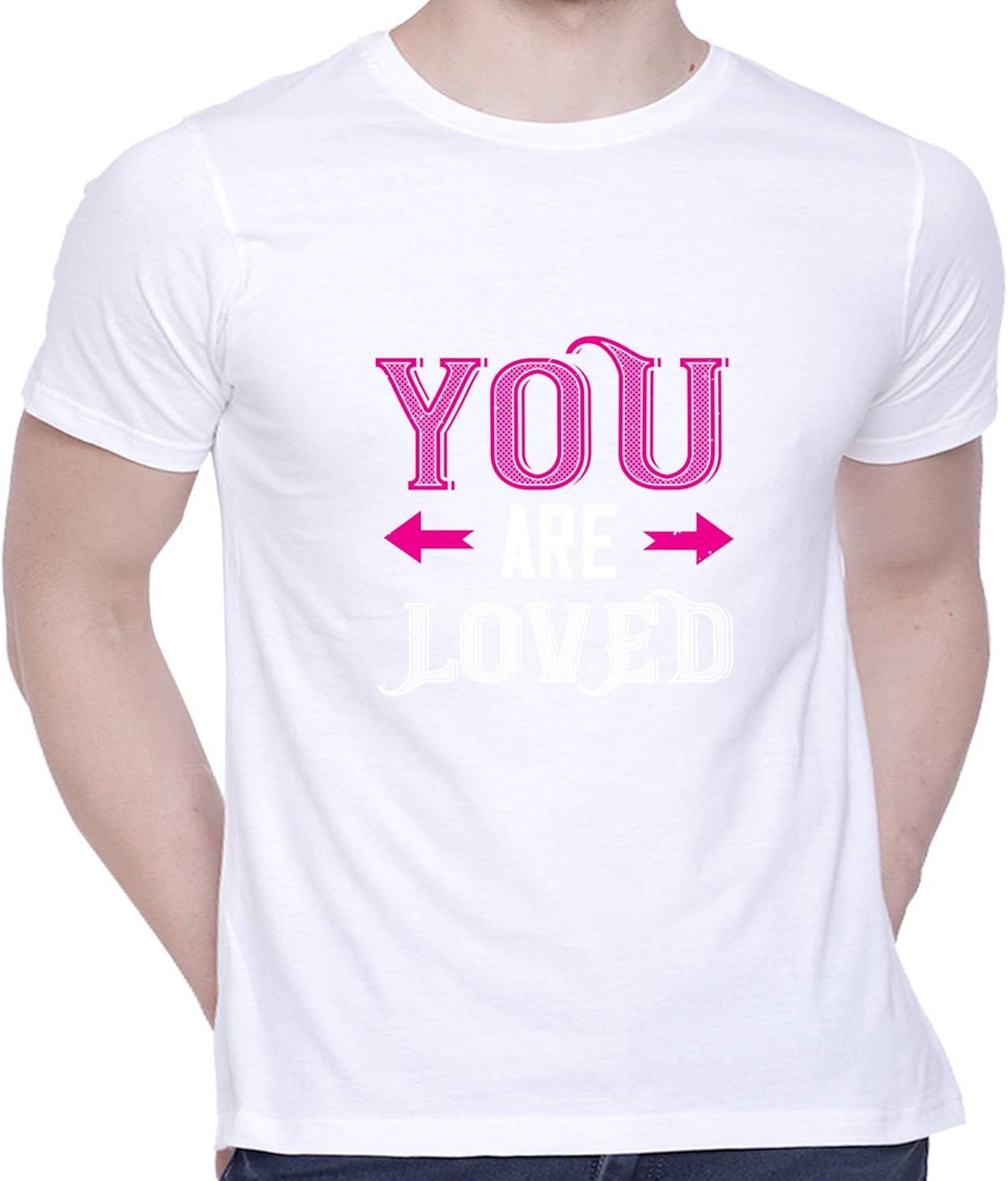 Buy CreativiT Graphic Printed TShirt for Unisex You are Loved Tshirt