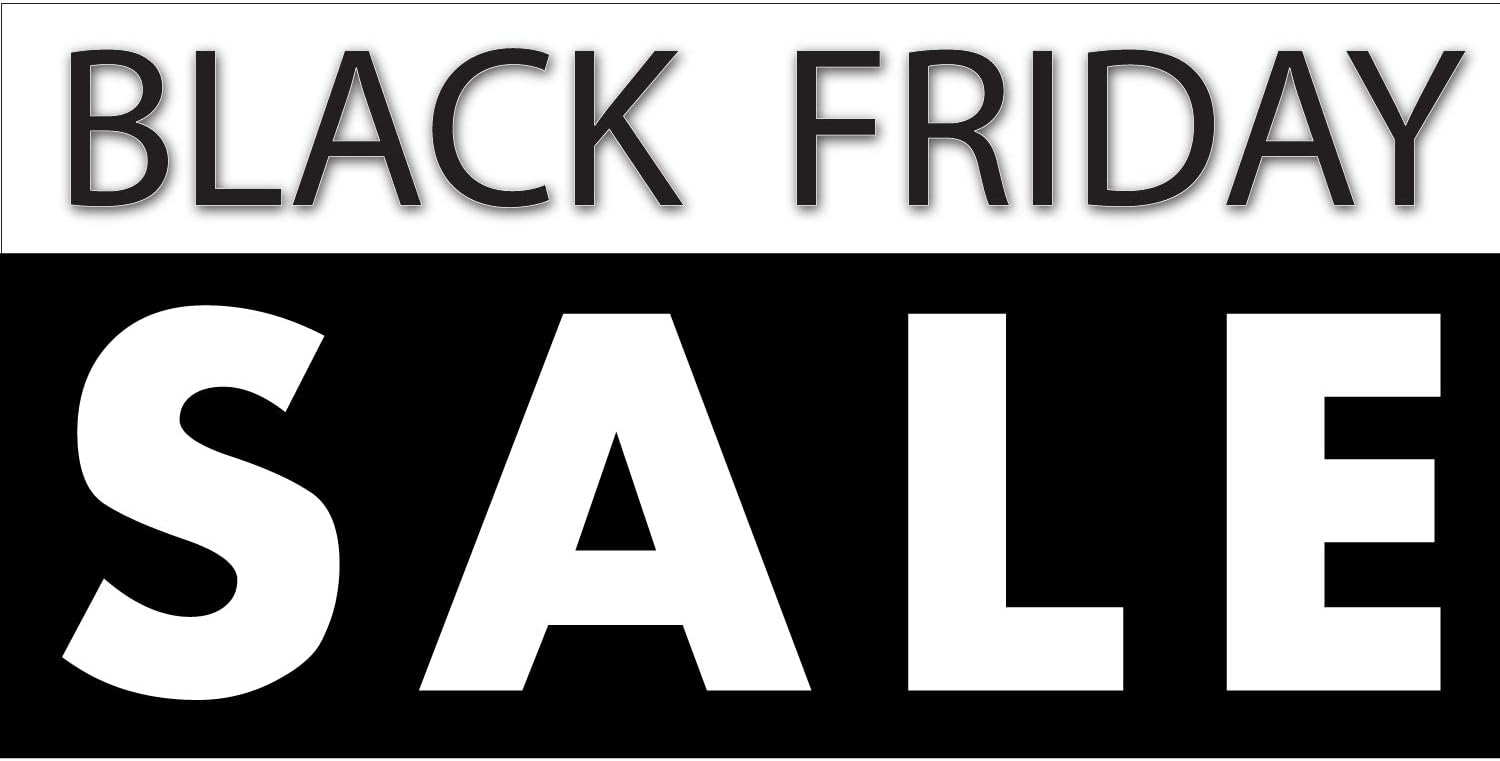 Amazon Com Banner Buzz Make It Visible Black Friday Sales Banner