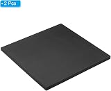 PATIKIL 2 Rubber Anti-Vibration Pads 7.87"x7.87"x0.4" for HVAC Air Conditioner view 3