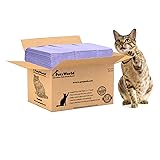 PETSWORLD Fresh Scented Cat Pads Refills for Tidy