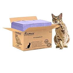 PETSWORLD Fresh Scented Cat Pads Refills for Tidy